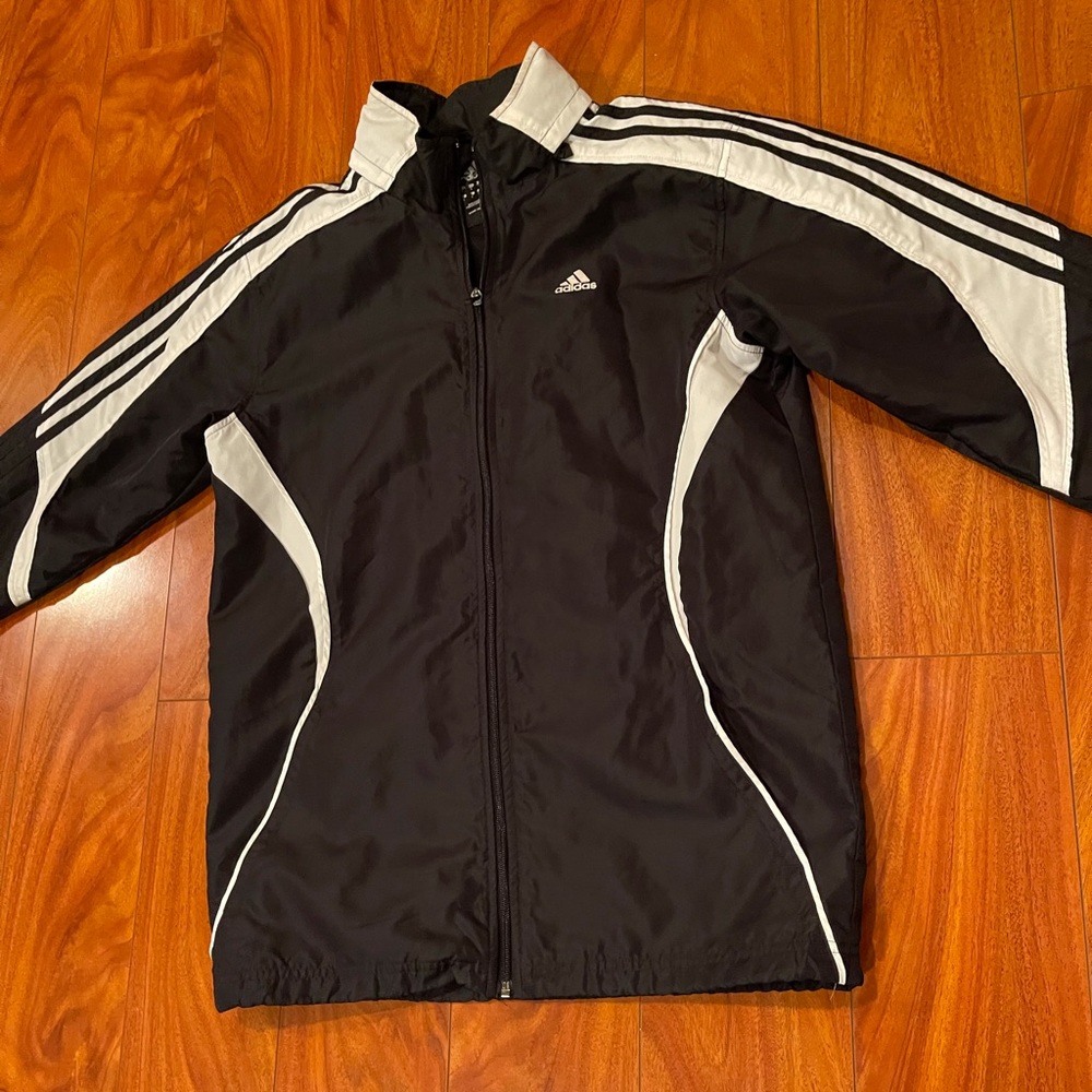 Adidas Windbreaker w/ optional hood Size: Small